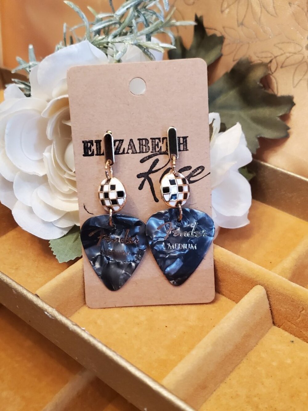 Retro Fender Earrings